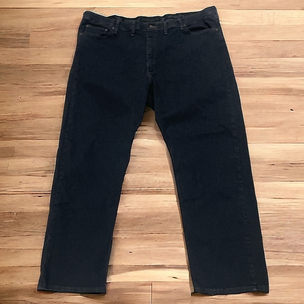 Wrangler Authentics Jeans Mens 46X30 Black Straight